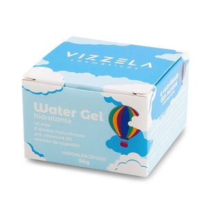 Hidratante Facial Water Gel Vizzela Vegano 50ml