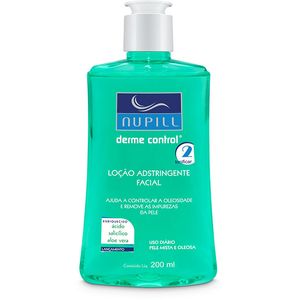 Loção Adstringente Facial Nupill Derme Control 200Ml