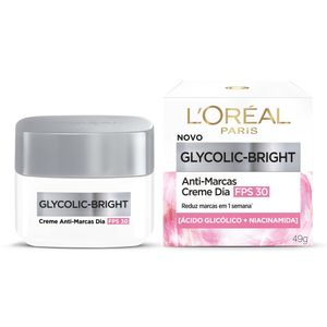 Creme LOréal 49g Glycolic-Bright FPS30