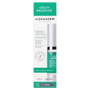 Sérum Facial Hidraderm 30ml Ciclos Salicílico