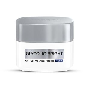 Gel Creme Facial LOréal 49g Noite Glycolic-Bright