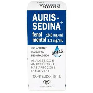 Auris-Sedina Solução Otológica 10ml