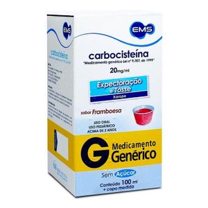 Xarope Carbocisteína Genérico EMS Infantil 100ml