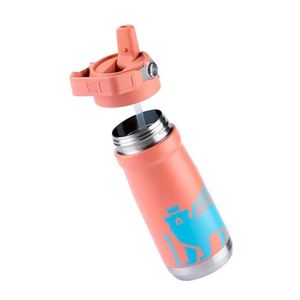 Garrafa Stanley Flip Straw Kids Grapefruit 500ml