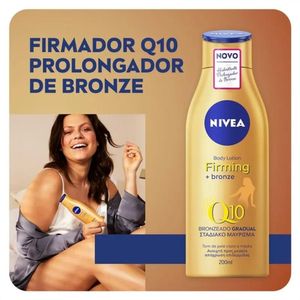 Loção Corporal Hidratante Nivea Q10 Bronze 200ml