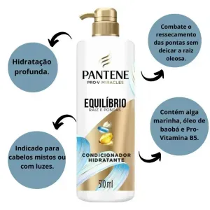 Condicionador Pantene Equilíbrio 510ml