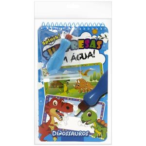 Livro Surpresas Com Água: Dinossauros