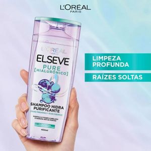 Kit Elseve Shampoo Pure Hialurônico 375ml + Condicionador 170ml