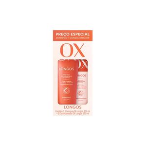 Kit Ox Longos Shampoo 375ml + Condicionador 170ml