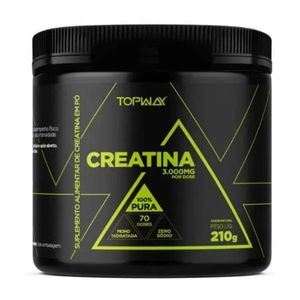 Creatina 100% Pura 210g Topway