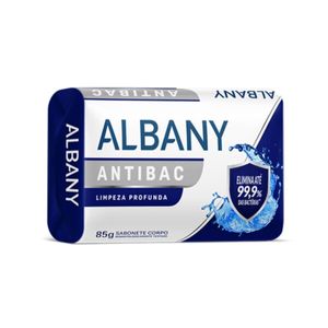 Sabonete em Barra Albany Antibacteriano Limpeza Profunda 85g