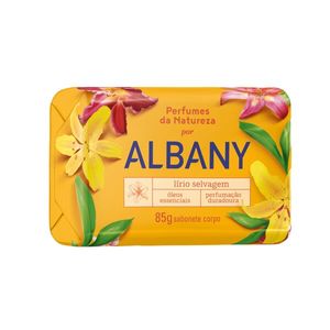 Sabonete em Barra Albany Lírio Selvagem 85g