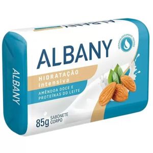 Sabonete em Barra Albany Hidratação Profunda Amêndoa Doce 85g