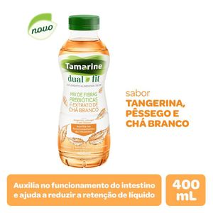 Tamarine Dual Fit Solução Oral Sabor Tangerina, Pêssego e Chá Branco Hypera 400ml