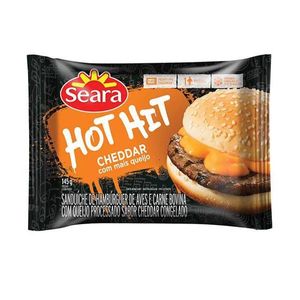 Hambúrguer Seara Hot Hit Cheddar 145g