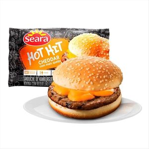 Hambúrguer Seara Hot Hit Cheddar 145g