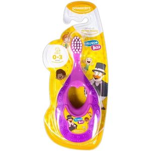 Escova Dental Infantil Mundo Bita Mordedor 0-3 anos