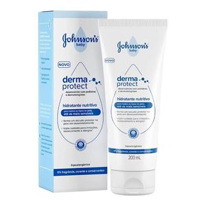 Creme Hidratante Johnson 200ml Baby Derma Protect