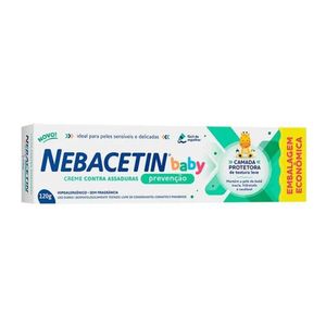 Nebacetin Baby Pomada Preventiva para Assaduras Hypera 120g