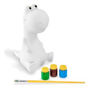 Brinquedo Dinossauro Baby Rex Cofrinho para Pintar Adjomar