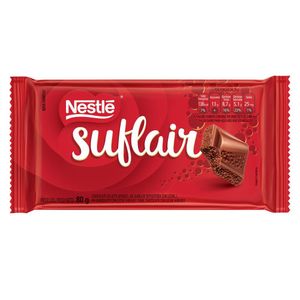 Chocolate Nestlé Suflair Aerado ao Leite 80g