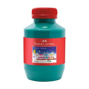 Tinta Guache Faber-Castell Verde Claro 250ml