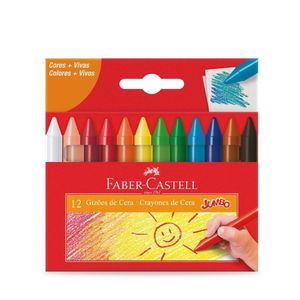 Gizão de Cera Faber-Castell 12 Cores