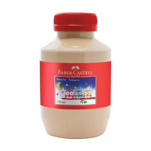Tinta Guache Faber-Castell Rosa Claro 250ml