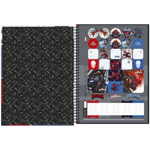 Caderno Tilibra Spider Man 80 Folhas