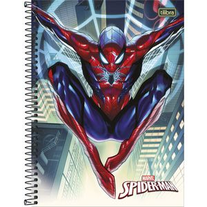 Caderno Tilibra Spider Man 80 Folhas