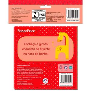 Livro Ciranda Cultural Fisher Price Girafa