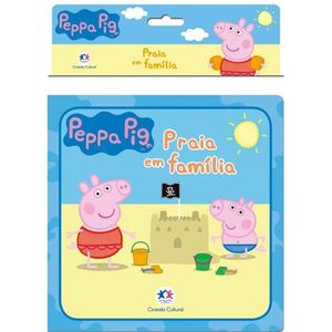 Livro Ciranda Cultural Peppa Pig Praia em Família