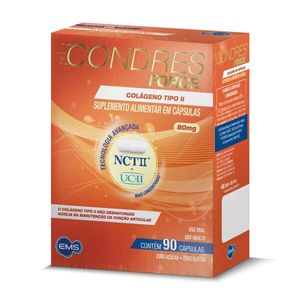 Condres Force Colágeno Tipo II - 90 cápsulas