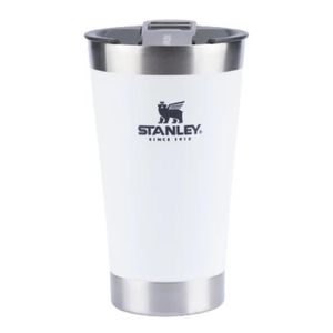 Copo Stanley Branco Com Tampa 8031 473ml