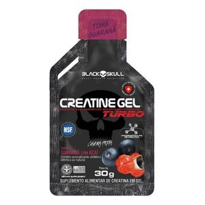 Xtreme Energy Gel Black Skull 30 g Guaraná Com Açaí