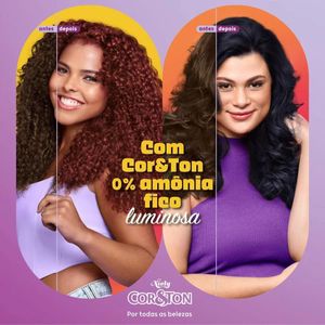 Niely Cor&Ton Sem Amônia 4 0 Castanho Médio