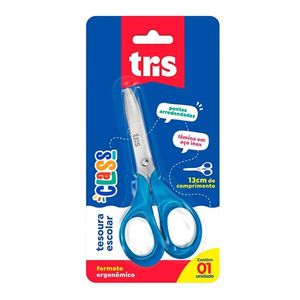 Tesoura Escolar Tris Class 13 Cm 1 Un