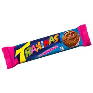 Biscoito Trakinas Morango 126g
