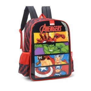 Mochila Avengers Vermelha Maxlog