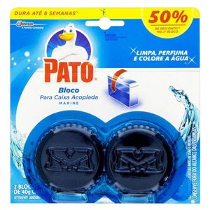 Bloco para Sanitário Pato Marine 2 unidades