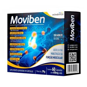 Moviben 650mg 60 cápsulas Momentos