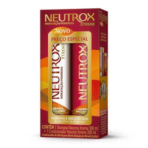 Kit Neutrox Shampoo 300ml + Condicionador 200ml Xtreme