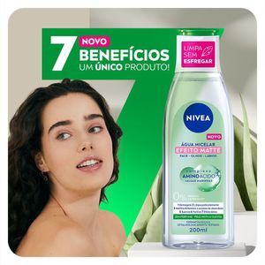 Água Micelar Nivea 200ml 7 em 1 Matte