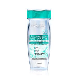 Água Micelar LOréal Efeito Matte 200ml