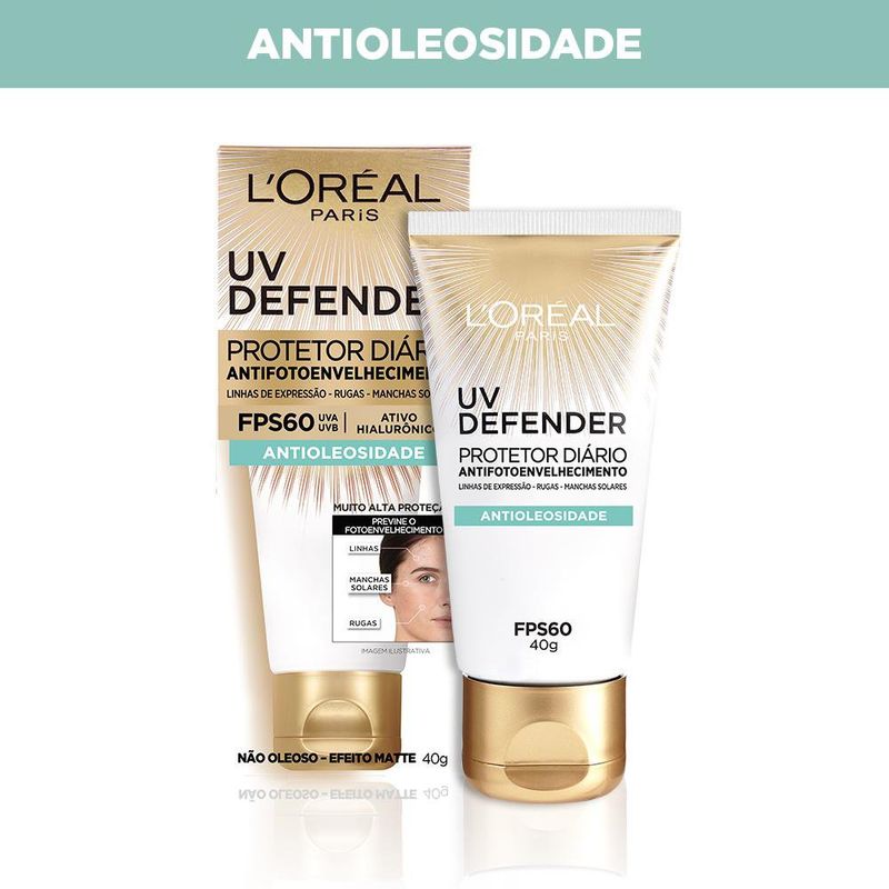 protetor-loreal-facial-uv-defender-fps60-antioleosidade-40g-10023345