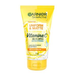 Gel de Limpeza Garnier Uniforme Matte 150ml