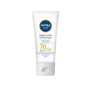 Protetor Solar Nivea Facial Toque Seco FPS70 40ml