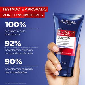 Gel de Limpeza Loreal Revitalift Retinol Suavizante 150g