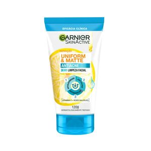 Esfoliante Garnier 120g 3 em 1 Antiacne