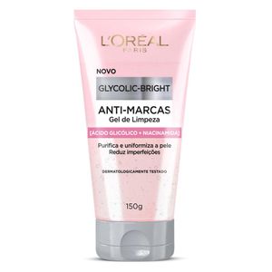 Gel De Limpeza Facial LOréal 150g Glycolic-Bright